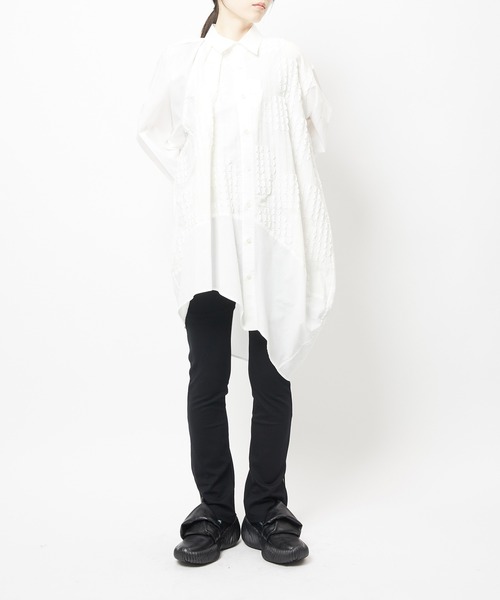 gomme（ゴム）の「ブーツカットポンチパンツ（その他パンツ・レディース・ブラック・MEDIUM）」の7枚目の写真