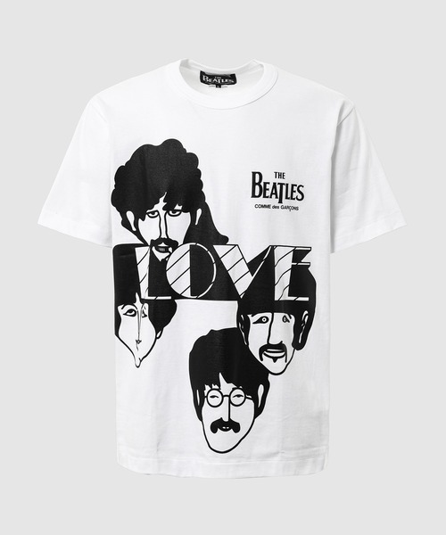 THE BEATLES「FACE & LOVE」TEE（Tシャツ/カットソー）｜THE BEATLES