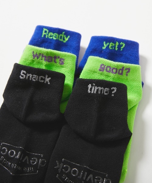 devirock(デビロック)の「3足セット ネオンカラー メッシュ切り替え スニーカー丈ソックス(ソックス/靴下・キッズ・その他1/その他2/その他3/その他4・S/M/L)」の14枚目の写真