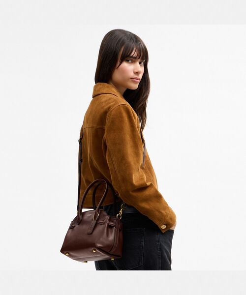 COACH(コーチ)の「ソフト エンパイア キャリーオール バッグ 21(ショルダーバッグ・レディース・ブラウン系その他・ONE)」の2枚目の写真