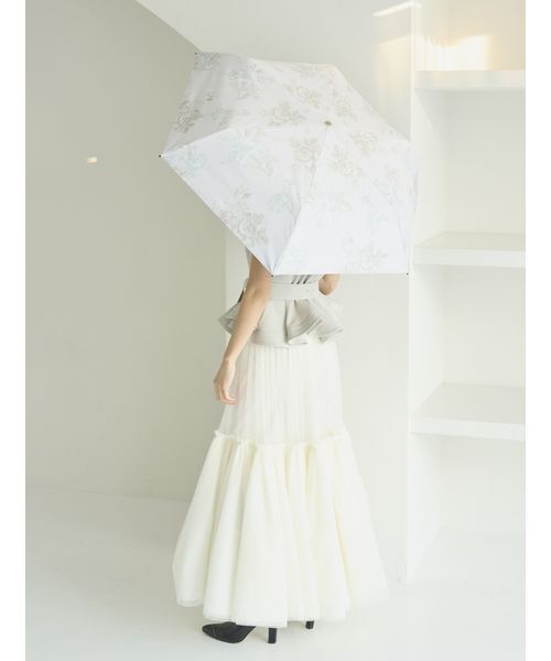 SNIDEL(スナイデル)の「【SNIDEL×PROTECT U】晴雨兼用折り畳み日傘(折りたたみ傘・レディース・ホワイト/ピンク/ライトピンク・F)」の7枚目の写真