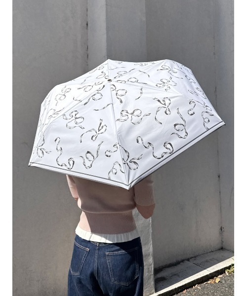 SNIDEL(スナイデル)の「【SNIDEL×PROTECT U】晴雨兼用折り畳み日傘(折りたたみ傘・レディース・ホワイト/ピンク/ライトピンク・F)」の15枚目の写真