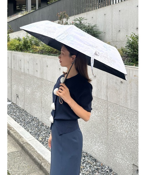 SNIDEL(スナイデル)の「【SNIDEL×PROTECT U】晴雨兼用折り畳み日傘(折りたたみ傘・レディース・ホワイト/ピンク/ライトピンク・F)」の14枚目の写真