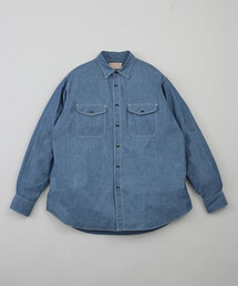 FILSON（フィルソン）の「FILSON/フィルソン 【Japan Exclusive】Chambray Work Shirt Indigo Produced by 金子恵治（シャツ/ブラウス）」