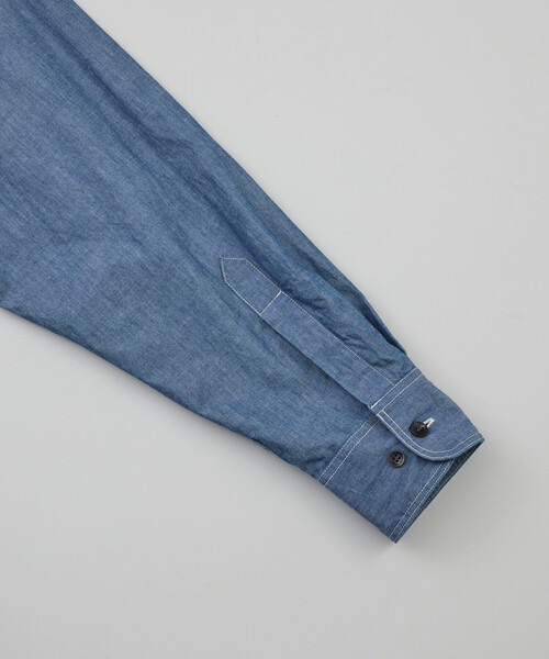 FILSON(フィルソン)の「FILSON/フィルソン 【Japan Exclusive】Chambray Work Shirt Indigo Produced by 金子恵治(シャツ/ブラウス・メンズ・ネイビー・X-LARGE/LARGE/MEDIUM)」の8枚目の写真