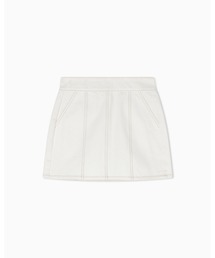 ARMANI EXCHANGE（アルマーニエクスチェンジ）の「【A|X アルマーニ エクスチェンジ】WE ホワイトデニムスカート（デニムスカート）」
