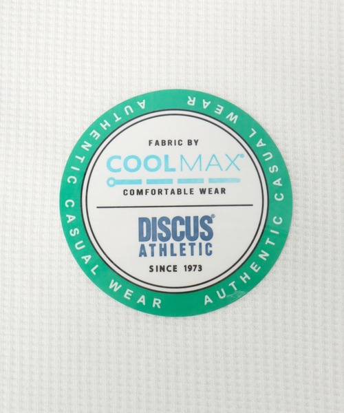 DISCUS(ディスカス)の「2026SS DISCUS/ディスカス COOLMAX ミニワッフル オーバーサイズ ヘンリーネック半袖Tシャツ レディース メンズ(Tシャツ/カットソー・メンズ・スミクロ/ホワイト/ブルー/ブラック・XL/L/M)」の16枚目の写真