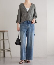 BEARDSLEY（ビアズリー）の「ハーフスリーブツイードジャケット（テーラードジャケット）」