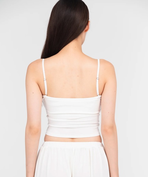 ROYAL FLASH(ロイヤルフラッシュ)の「determ/デターム/Collagen Curverd Line Tube Top(タンクトップ・レディース・ホワイト・S/XS)」の6枚目の写真