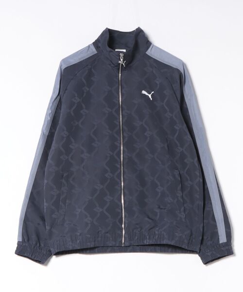PUMA ウェア プーマウェア M T7 JACQUARDED WV TRACK JKT アウター 636786 16NEW NAVY