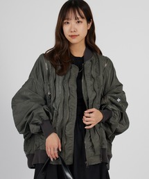 ROOPTOKYO（ループトウキョウ）の「FACETASM/ファセッタズム ZIPPER BUG MA-1 シガレットポケット ユーズド加工ブルゾン 2026年春夏（MA-1）」