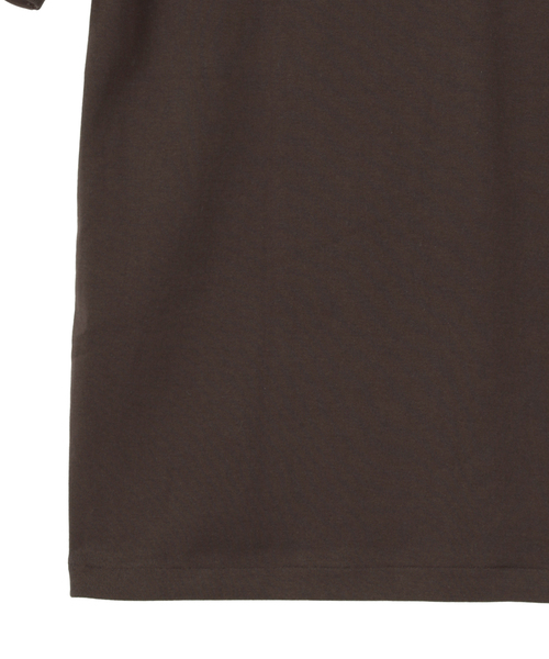 martinique（マルティニーク）の「《定番》フライス半袖Tシャツ（Tシャツ/カットソー・レディース・ネイビー/ホワイト/ピンク/ブラウン/ブラック・FREE）」の16枚目の写真