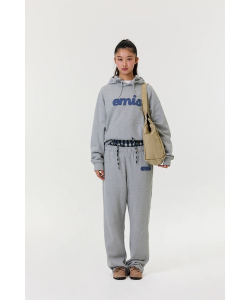 EMIS（イミス）の「WASHED COTTON SHOULDER BAG（ショルダーバッグ・レディース・ベージュ/ネイビー・FREE）」の19枚目の写真