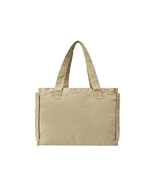 EMIS（イミス）の「WASHED COTTON SHOULDER BAG（ショルダーバッグ・レディース・ベージュ/ネイビー・FREE）」の9枚目の写真