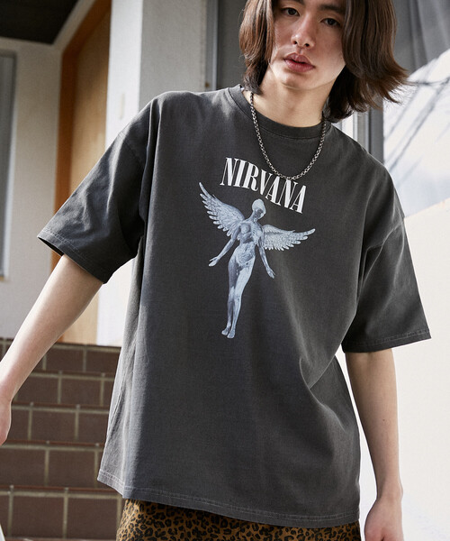 セール】PUBLUX/パブリュクス NIRVANA IN UTERO バンドTシャツ 限定