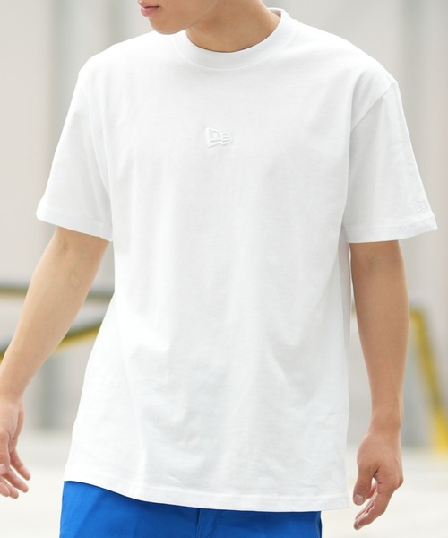 NEW ERA/ニューエラ 半袖 Tシャツ ロゴ ワンポイント 刺繍 トナル