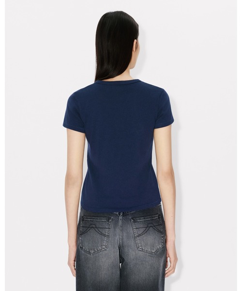 KENZO（ケンゾー）の「'KENZO Archive Rose' アウトライン Tシャツ イン コットン（Tシャツ/カットソー・レディース・ブルー系その他4・X-SMALL/SMALL/MEDIUM）」の3枚目の写真
