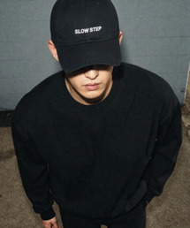 SLOWSTEP（スローステップ）の「SP2600 スローステップ ロゴエディション ビッグサイズ ボールキャップ ブラック (M/L)（キャップ）」
