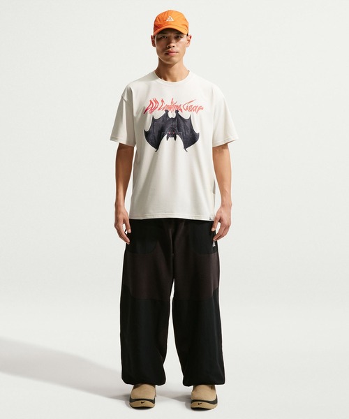 ACG(エィシージー)の「NIKE AS M ACG DF LSE CAMP BATS SS TEE / ナイキ ACG DF LSE CAMP BATS T-シャツ 【SP】(Tシャツ/カットソー・メンズ・ホワイト/ブラック・S/M/L/XL/XXL)」の11枚目の写真