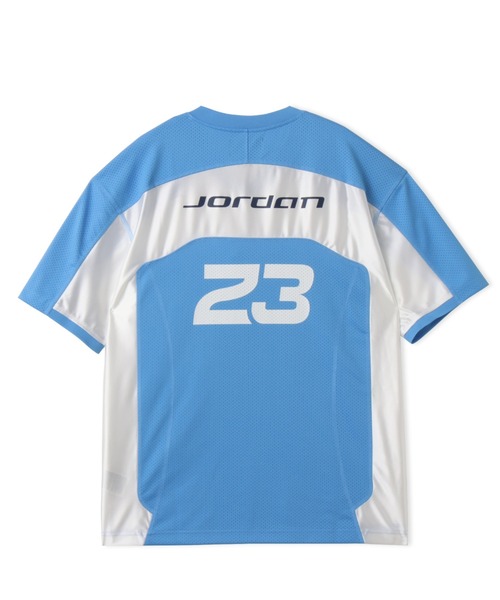 JORDAN BRAND(ジョーダンブランド)の「JORDAN BRAND M J FLT JERSEY SS TOP / ジョーダン ブランド ジョーダン FLT ジャージー ショートスリーブ トップ / NIKE【SP】(ジャージ・メンズ・ネイビー・L/M/S/XXL/XL)」の8枚目の写真