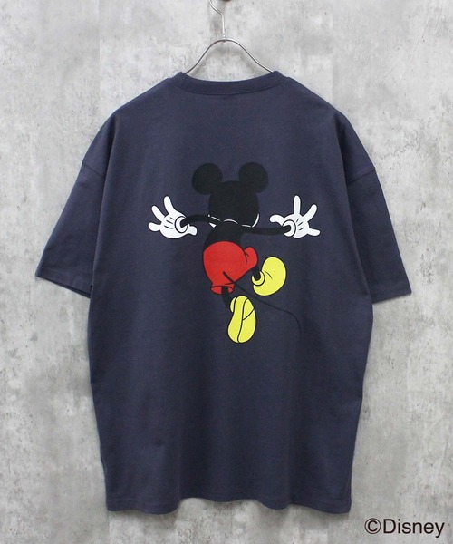 Disney（ディズニー）の「メンズ MICKEY MOUSE ミッキーマウス オーバーサイズＴシャツ（Tシャツ/カットソー・メンズ・グレー系その他2/グレー系その他3/グレー系その他4/グレー系その他5/チャコールグレー/グレー系その他・M/L/XL）」の6枚目の写真