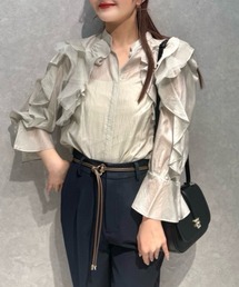 SNIDEL（スナイデル）の「長袖ブラウス（シャツ/ブラウス）」