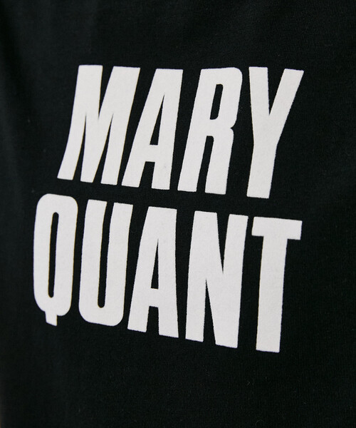 MARY QUANT（マリークワント）の「MARY QUANT × PUBLUX/マリークワント 裾 ティアード 切替 ロゴ Tシャツ　限定展開（Tシャツ/カットソー・レディース・ブラック/オフホワイト・ﾌﾘ-）」の11枚目の写真