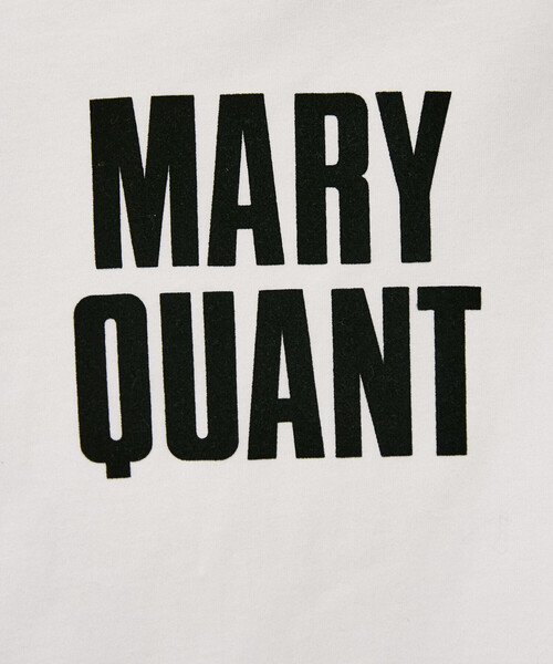 MARY QUANT（マリークワント）の「MARY QUANT × PUBLUX/マリークワント 裾 ティアード 切替 ロゴ Tシャツ　限定展開（Tシャツ/カットソー・レディース・ブラック/オフホワイト・ﾌﾘ-）」の19枚目の写真