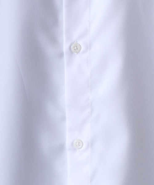 SITRY(シトリー)の「Dress Shirt with Tie/2WAY オーバーサイズ ネクタイ付き チェーン付き 半袖シャツ ドレスシャツ(シャツ/ブラウス・メンズ・ホワイト/ブラック・M/L)」の7枚目の写真
