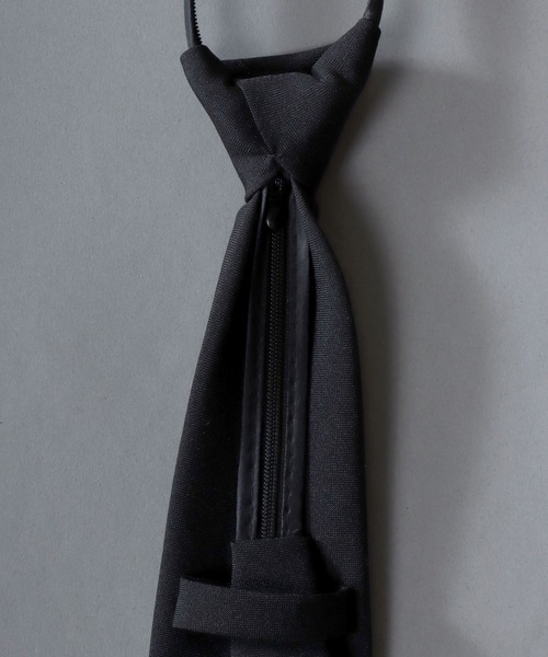 SITRY(シトリー)の「Dress Shirt with Tie/2WAY オーバーサイズ ネクタイ付き チェーン付き 半袖シャツ ドレスシャツ(シャツ/ブラウス・メンズ・ホワイト/ブラック・M/L)」の12枚目の写真