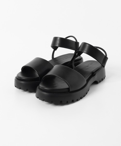 URBAN RESEARCH Sonny Label(アーバンリサーチサニーレーベル)の「軽量ダブルストラップサンダル(サンダル・レディース・アイボリー/ブラック・MEDIUM/LARGE/SMALL)」の5枚目の写真