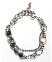 BYBE（ヴァイブ）の「Layered Marble beads bracelet（ブレスレット）」