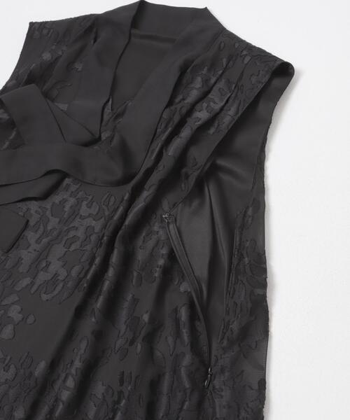 URBAN RESEARCH ROSSO WOMEN(アーバンリサーチ ロッソ)の「シアージャガードワンピース(ワンピース・レディース・イエロー系その他/ブラック・FREE)」の18枚目の写真