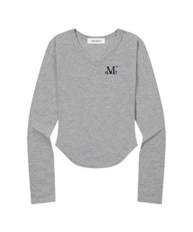 ロイナVネックグリムロングスリーブTシャツ(6カラー)