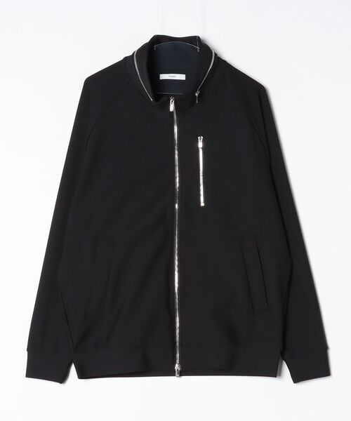 piuoro(ピウオッロ)の「PIUORO(ピウオロ) HI TENSION KNIT BLOUSON(その他アウター・メンズ・ブラック/グレー・2/5/3/4)」の1枚目の写真