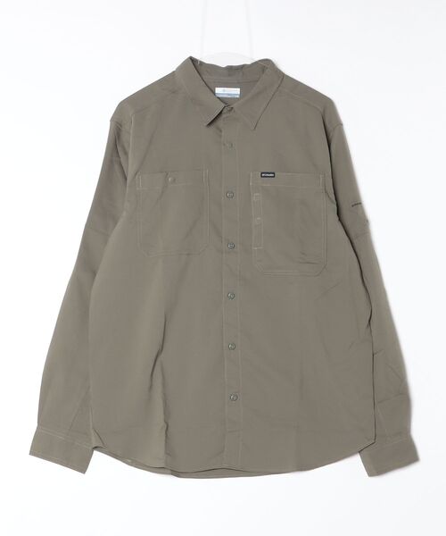 Columbia（コロンビア）の「コロンビア  シルバーリッジユーティリティIIロングスリーブシャツ（シャツ/ブラウス・メンズ・カーキ/ホワイト・L/M/S/LL）」の11枚目の写真