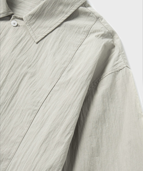 NONBLANK(ノンブランク)の「ネイチャーリングクルハーフスリーブシャツ_LIGHT BEIGE(シャツ/ブラウス・レディース・その他・SMALL/MEDIUM/LARGE/X-LARGE)」の4枚目の写真