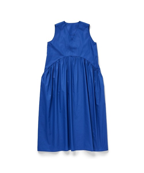 ESTNATION（エストネーション）の「ESTNATION / タイプライターギャザーワンピース《EXCLUSIVE》（ワンピース・レディース・ブラック/ブルー・FREE）」の13枚目の写真