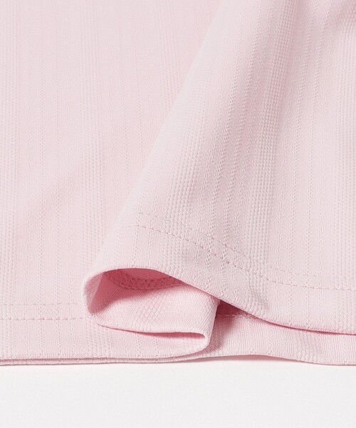BEAMS GOLF(ビームスゴルフ)の「PURPLE LABEL / MONTAUK リボン モックネック シャツ(吸水速乾、UVカット)(スウェット・レディース・ホワイト/ネイビー/ピンク・LARGE/SMALL/MEDIUM)」の22枚目の写真