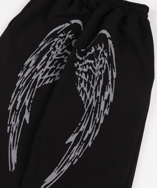 FANCY CLUB(ファンシークラブ)の「【FANCY CLUB】ANGEL VINTAGE SWEATPANTS / 【ファンシークラブ】エンジェルビンテージスウェットパンツ(スウェットパンツ・レディース・スカイブルー/ブラック・ONE SIZE)」の12枚目の写真