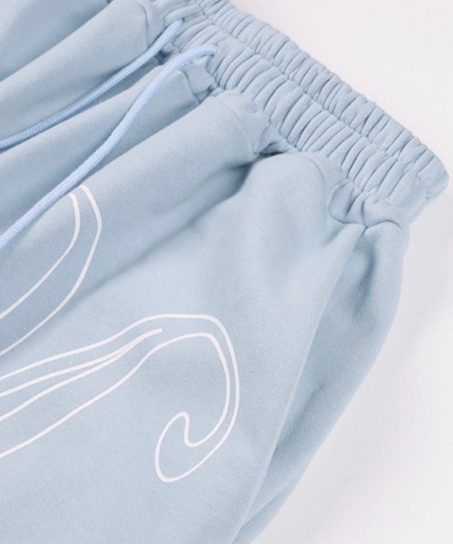 FANCY CLUB(ファンシークラブ)の「【FANCY CLUB】ANGEL VINTAGE SWEATPANTS / 【ファンシークラブ】エンジェルビンテージスウェットパンツ(スウェットパンツ・レディース・スカイブルー/ブラック・ONE SIZE)」の21枚目の写真