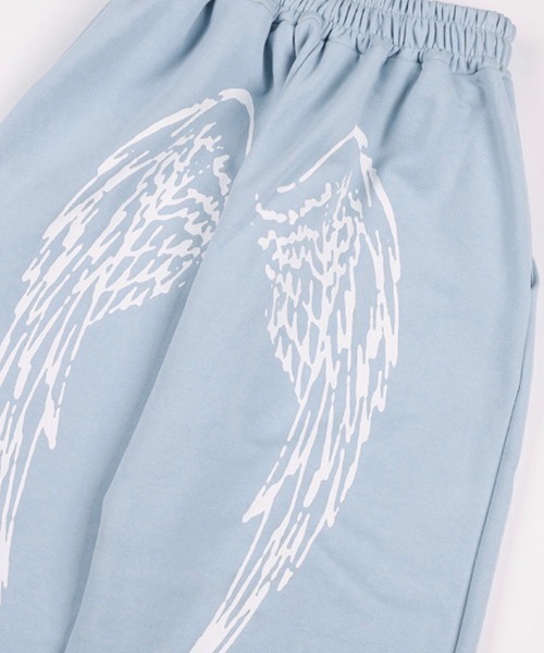 FANCY CLUB(ファンシークラブ)の「【FANCY CLUB】ANGEL VINTAGE SWEATPANTS / 【ファンシークラブ】エンジェルビンテージスウェットパンツ(スウェットパンツ・レディース・スカイブルー/ブラック・ONE SIZE)」の22枚目の写真
