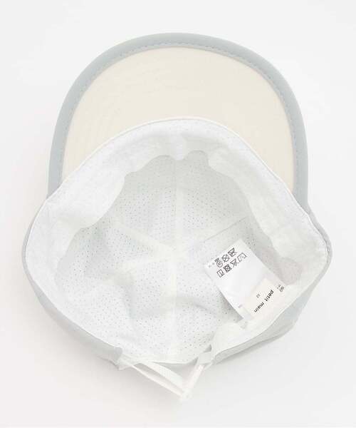 petit main(プティマイン)の「【UV】バイカラー刺しゅうキャップ(キャップ・キッズ・ネイビー/サックスブルー/ホワイト系・52cm/50cm/54cm)」の7枚目の写真