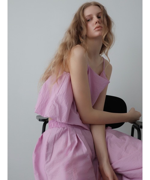 AMOMMA(アモマ)の「RIO FLARE CAMI TOP(キャミソール・レディース・ピンク/ネイビー・FREE)」の15枚目の写真
