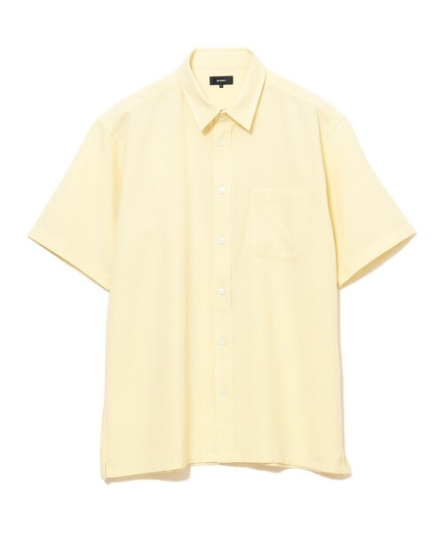 BEAMS（ビームス）の「シアサッカー シャツ【リラックスフィット】（シャツ/ブラウス・メンズ・イエロー系その他/ネイビー/グレー/サックスブルー・S/XL/L/M）」の4枚目の写真