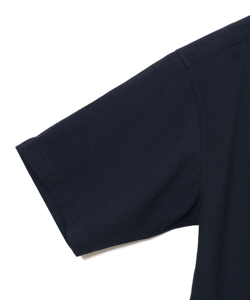 BEAMS（ビームス）の「シアサッカー シャツ【リラックスフィット】（シャツ/ブラウス・メンズ・イエロー系その他/ネイビー/グレー/サックスブルー・S/XL/L/M）」の7枚目の写真