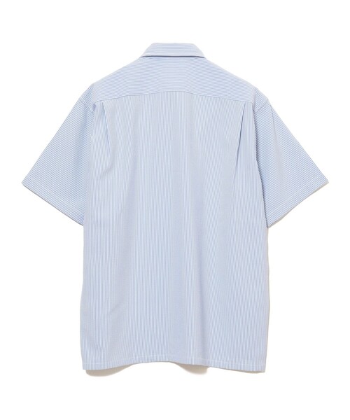 BEAMS(ビームス)の「シアサッカー シャツ(吸水速乾)(シャツ/ブラウス・メンズ・イエロー系その他/ネイビー/グレー/サックスブルー・S/XL/L/M)」の8枚目の写真