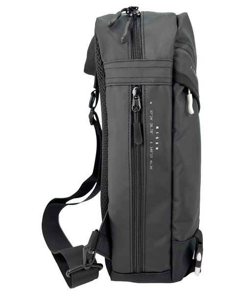 FIRE FIRST（ファイヤーファースト）の「[FIRE FIRST] ファイヤーファースト/ボディバッグ/ワンショルダー/コーティングポリ[簡易保冷・保温サイドポケット付]（ボディバッグ/ウエストポーチ・メンズ・ブラック/ブルー/レッド・FREE）」の15枚目の写真