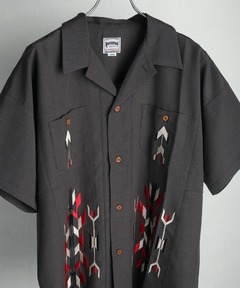 TENCEL BROAD BASKET OF ROSES BIG SHIRT（シャツ/ブラウス）｜LAD