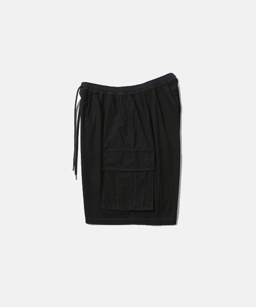 MOIF（モイフ）の「[SS26] BAGGY FIELD SHORTS / BLACK（その他パンツ・メンズ・その他・2/1/3）」の4枚目の写真